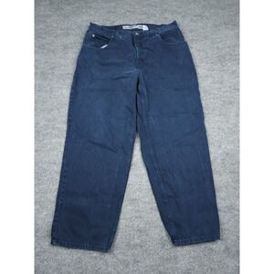 Anchor Blue Baggy Jeans Men's 40 x 30 (FITS 37 x 29) Blue Faded Y2K